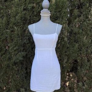 Kendall & Kylie White Mini Dress Women's Size Small